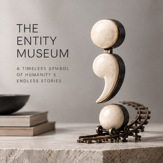 The Entity Museum – Semicolon Art Sculpture