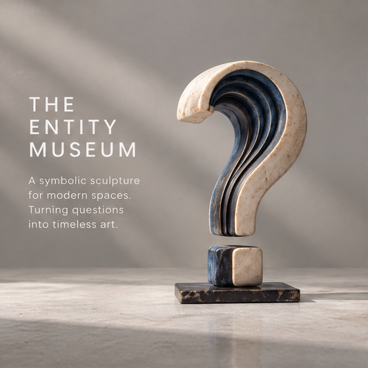 The Entity Museum – Question Mark Art Sculpture