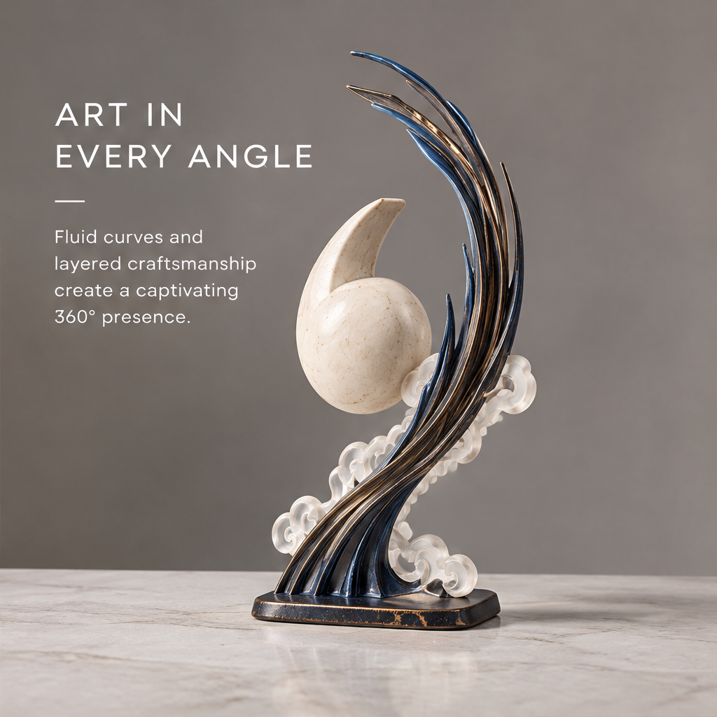The Echoes of Reality – Abstract Art Sculpture