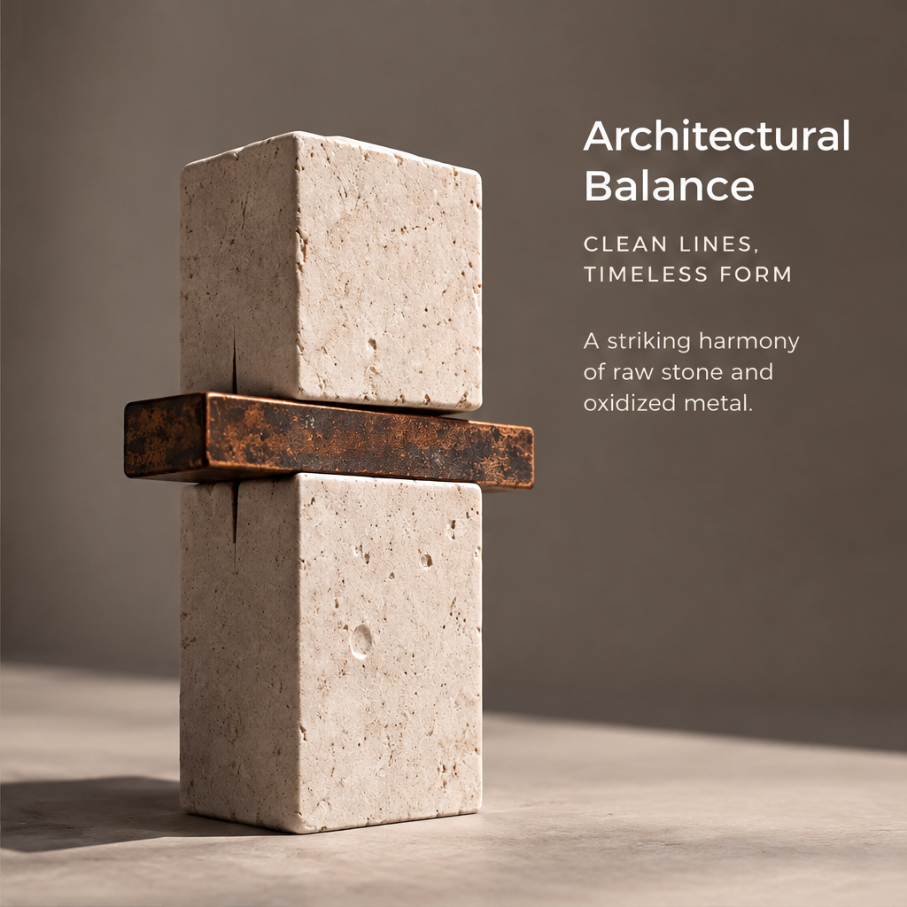 The Other Text Museum – Cross Stone Art Sculpture