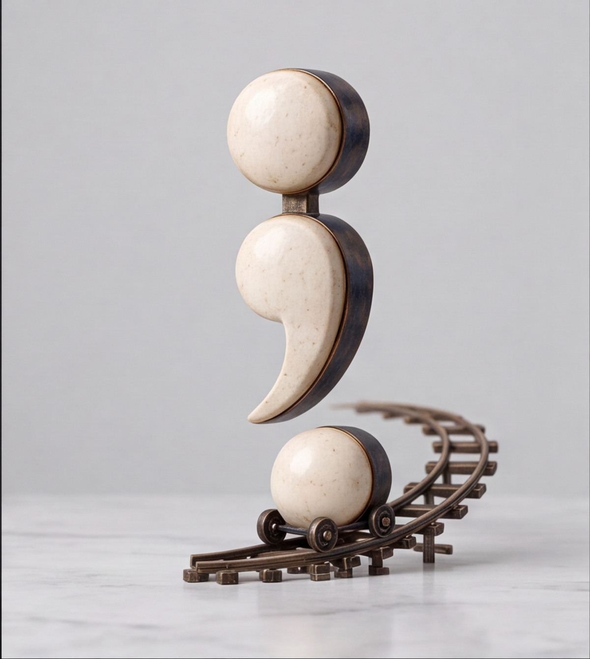 The Entity Museum – Semicolon Art Sculpture