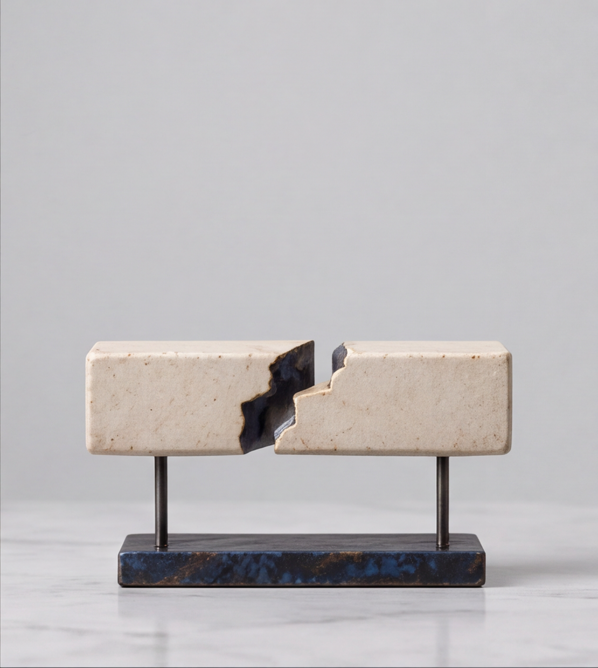The Other Text Museum – Stone Split Art Sculpture