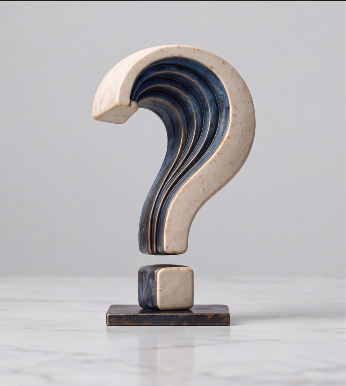 The Entity Museum – Question Mark Art Sculpture