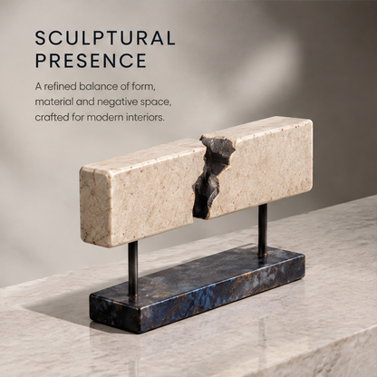 The Other Text Museum – Stone Split Art Sculpture