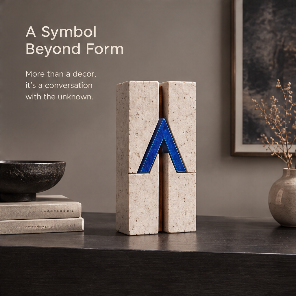 The Paradox Museum – Twin Column Stone Art Sculpture